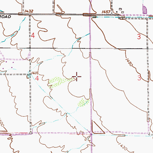 Topographic Map of Mesa Police Department Superstition Station, AZ