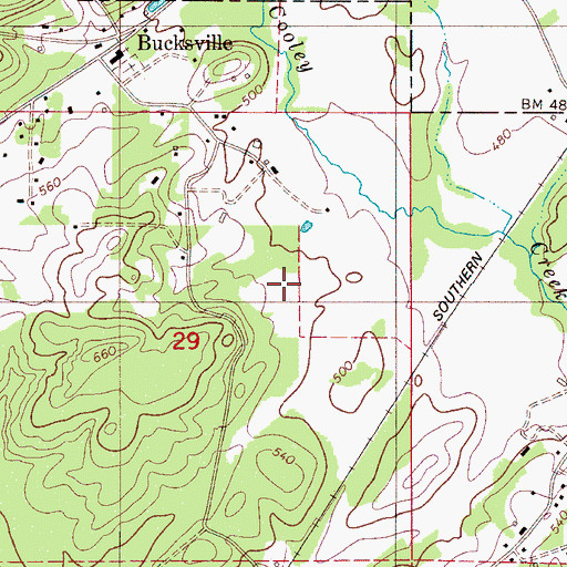 Topographic Map of Lake View Police Department, AL