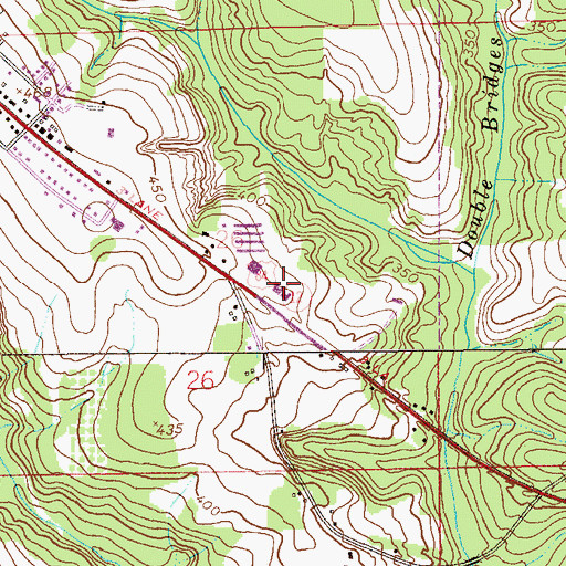 Topographic Map of Coffee County Sheriff's Office, AL