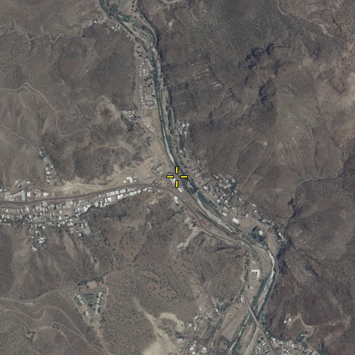 Aerial/Satellite Image of Chase Creek, AZ