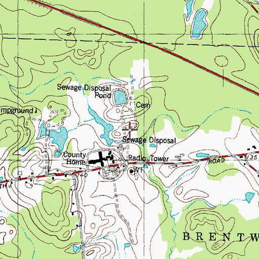 Topographic Map of Rockingham County Sheriff's Office, NH