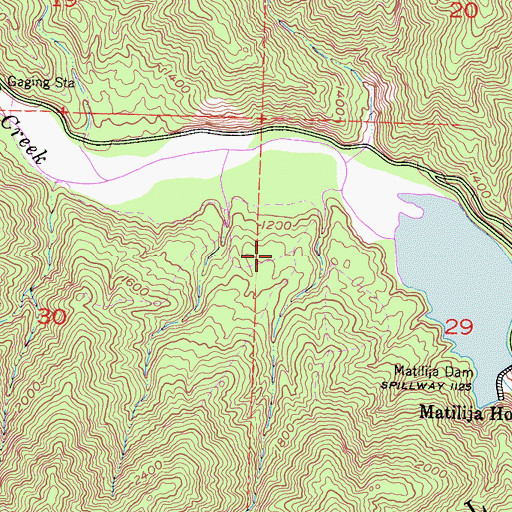 Topographic Map of Deserpa Flat, CA
