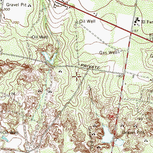 Topographic Map of Sullivan City Hall, TX