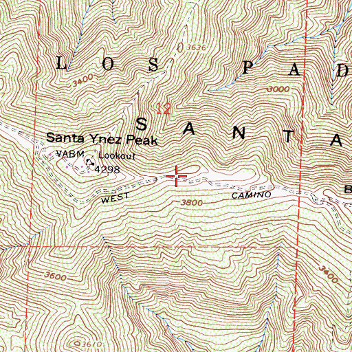 Topographic Map of Ptand T Electronic Site, CA
