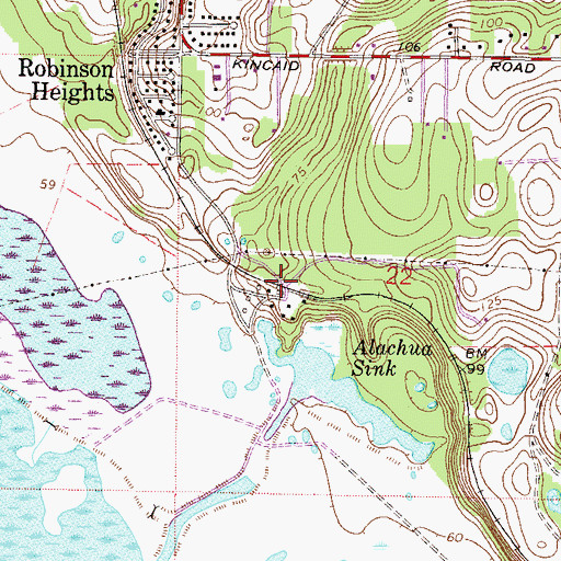 Topographic Map of Florida Department of Law Enforcement Field Office, FL