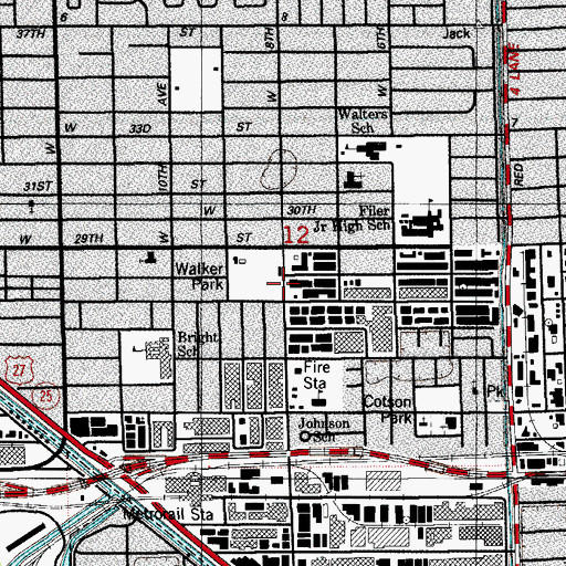 Topographic Map of Hialeah Police Department Sector 3 Substation, FL