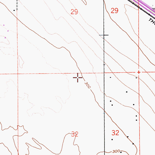 Topographic Map of Riverside County Sheriff's Department - Palm Desert Police Station, CA