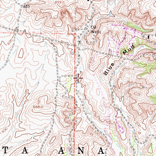 Topographic Map of Orange County Sheriff's Department - Yorba Linda Police Services, CA