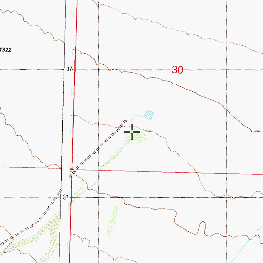Topographic Map of Charco Tank, AZ
