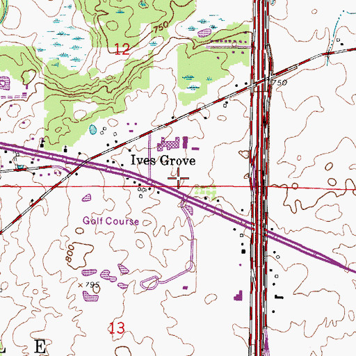 Topographic Map of Racine County Sheriff's Office Patrol Station, WI
