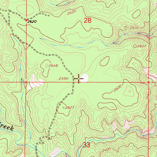 Topographic Map of Atkinson Historical Site, CA