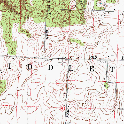 Topographic Map of Dane County Sheriff's Office - West Precinct, WI