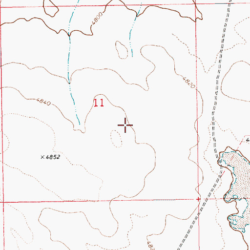 Topographic Map of Bruneau-Jarbidge Rivers Wilderness, ID