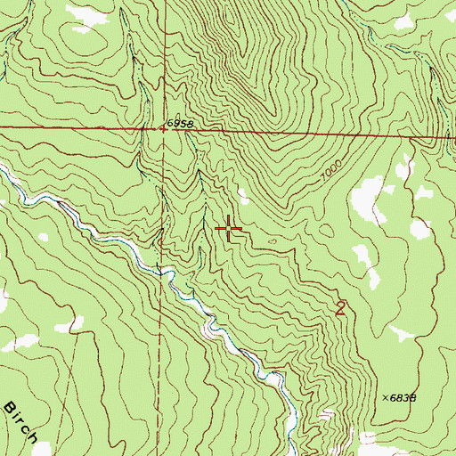 Topographic Map of Deep Creek North Wilderness, UT