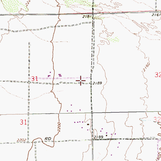 Topographic Map of North Las Vegas Community Police Facility, NV