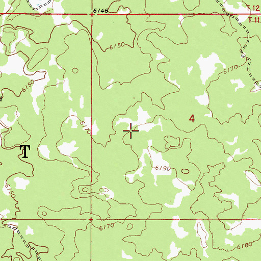 Topographic Map of Henrys Fork Caldera, ID
