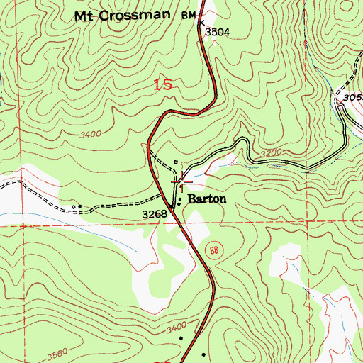Topographic Map of Amador Ranger Station, CA
