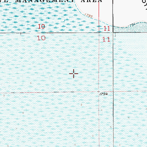 Topographic Map of Pool 3B, KS