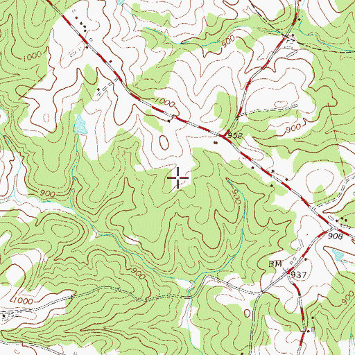 Topographic Map of Aiken Field, GA