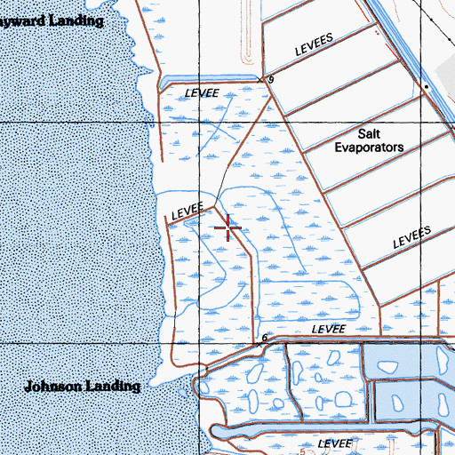 Topographic Map of Cogswell Marsh, CA