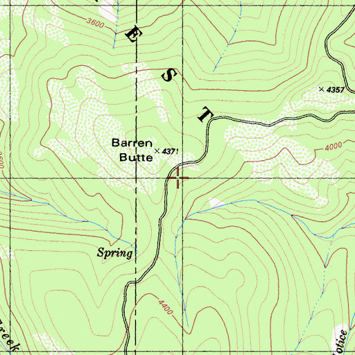 Topographic Map of Yellow Jacket Camp, CA