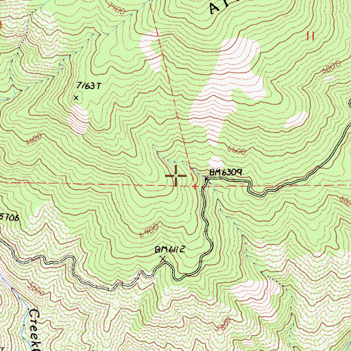 Topographic Map of Camp Conifer, CA