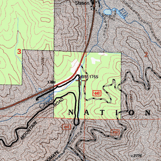 Topographic Map of Elk Valley Recreation Site, CA