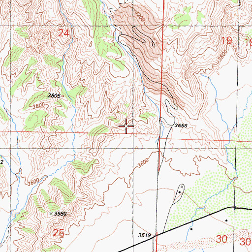 Topographic Map of Monolith Cement Company, CA
