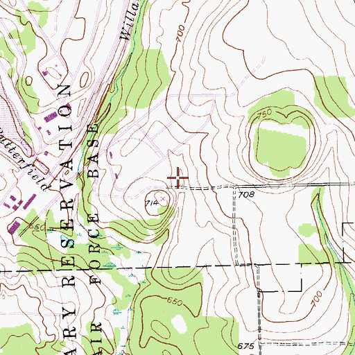 Topographic Map of Aroostook National Wildlife Refuge, ME