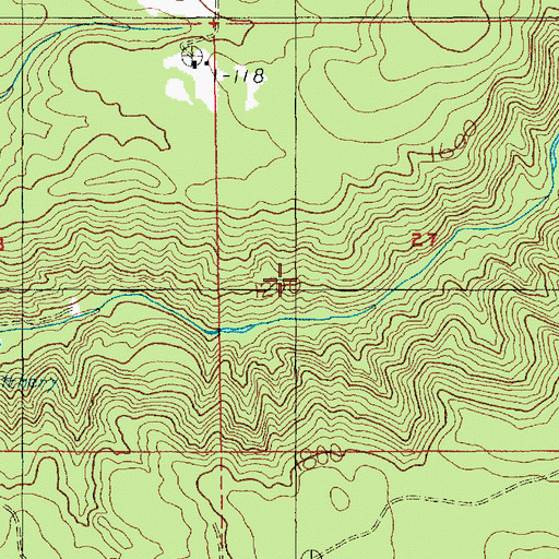 Topographic Map of Eagle Creek National Fish Hatchery, OR