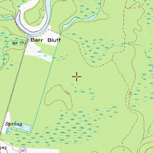 Topographic Map of Farm Service Agency Interest of Georgia, GA