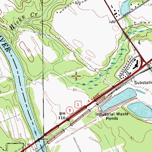 Topographic Map of Farm Service Agency Interest of South Carolina, SC