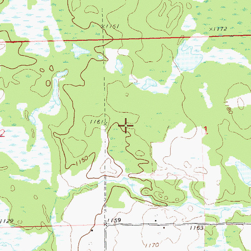 Topographic Map of Farm Service Agency Interest of Wisconsin, WI
