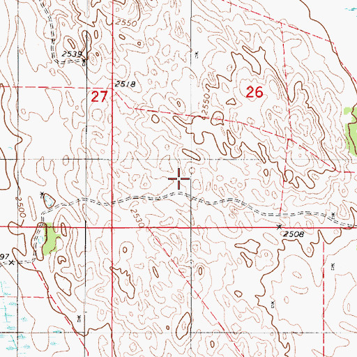 Topographic Map of John W and Louise Seier National Wildlife Refuge, NE