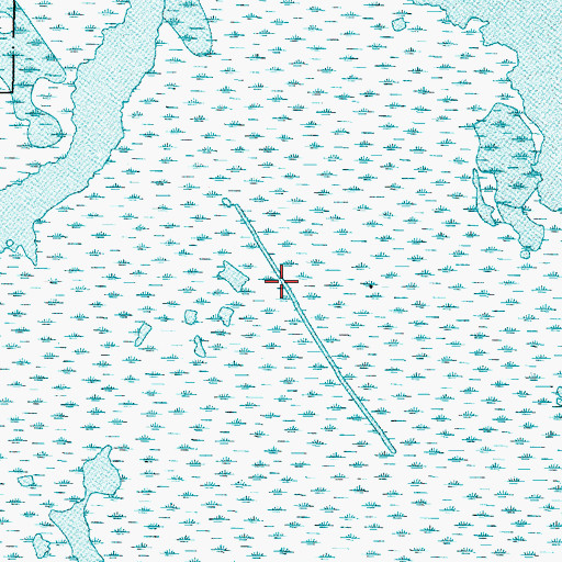 Topographic Map of McFaddin National Wildlife Refuge, TX