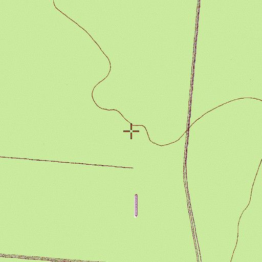 Topographic Map of Pocosin Lakes National Wildlife Refuge, NC
