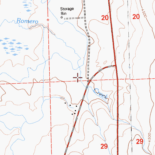 Topographic Map of Ramsey, CA