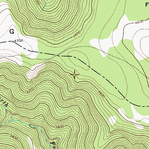 Topographic Map of Roaring Plains West Wilderness, WV
