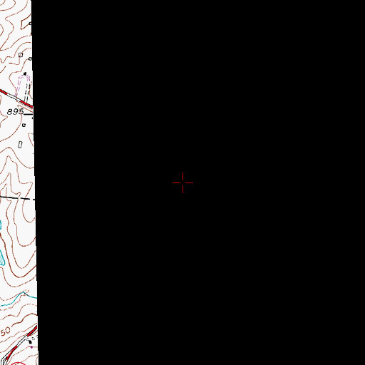 Topographic Map of Pleasureville Police Department, KY