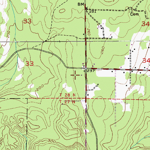 Topographic Map of North Kitsap Fire and Rescue Station 87, WA