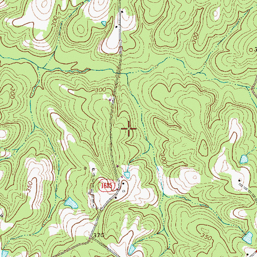 Topographic Map of Cary Fire Department Station 8, NC