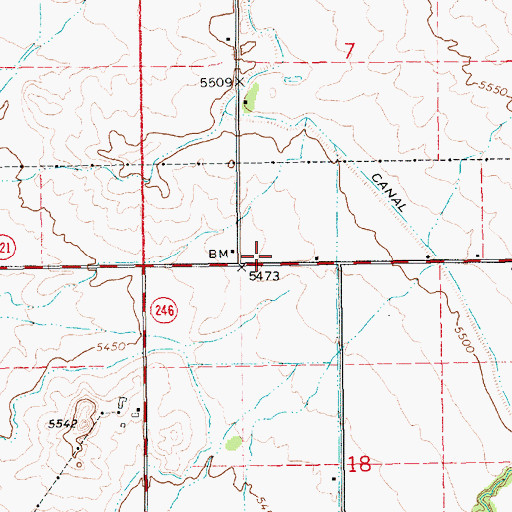 Topographic Map of Uintah Fire District Fire Station - Lapoint - Tridell, UT