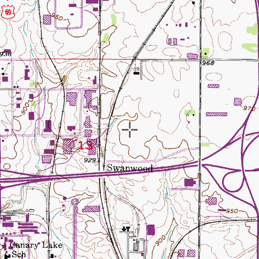 Topographic Map of Polk County Sheriff's Office, IA