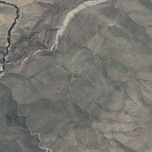 Aerial/Satellite Image of Clay Spring, AZ