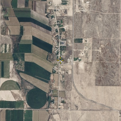 Aerial/Satellite Image of Vernon Post Office, UT