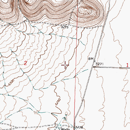 Topographic Map of John McGarry Memorial Park Cemetery, UT