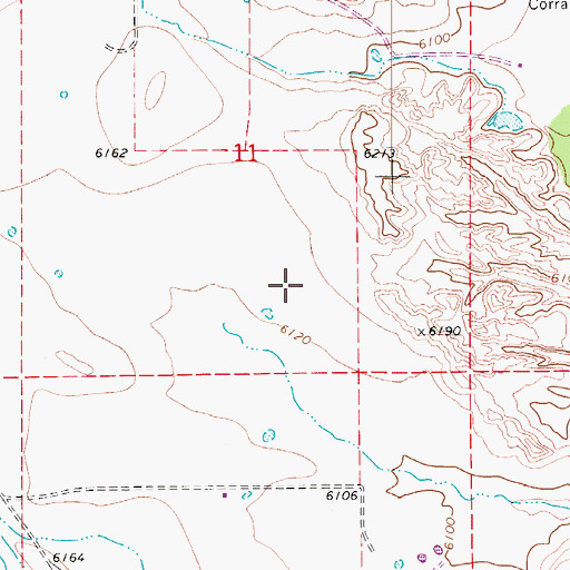 Topographic Map of Ridge Cemetery, UT
