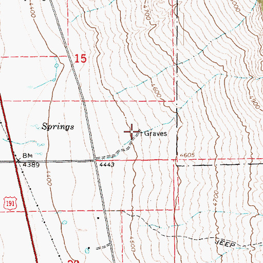 Topographic Map of Early Plymouth Cemetery, UT