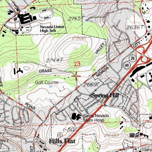 Topographic Map of Chapa - De Indian Health Clinic, CA