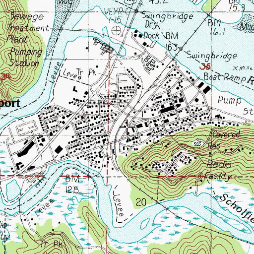 Topographic Map of Douglas County Deputy Sheriff Reedsport, OR